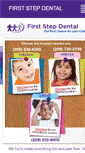 Mobile Screenshot of firststep-dental.com